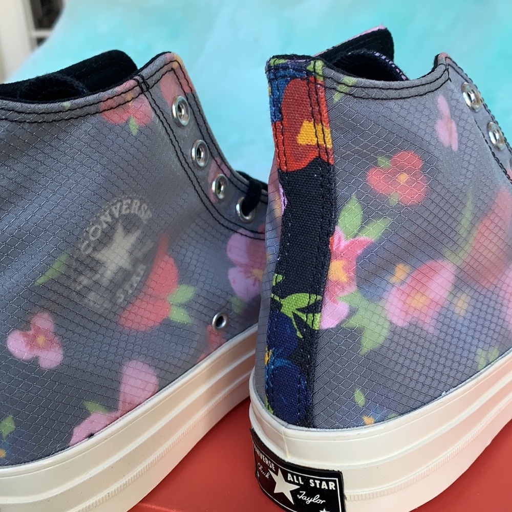 CONVERSE CHUCK 70 HI BLACK/EGRET/EGRET WMNS - Picture 11 of 16
